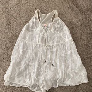 Anthropologie Romper Cover Up